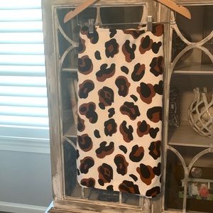 Lined Animal Print Skirt by Talbots